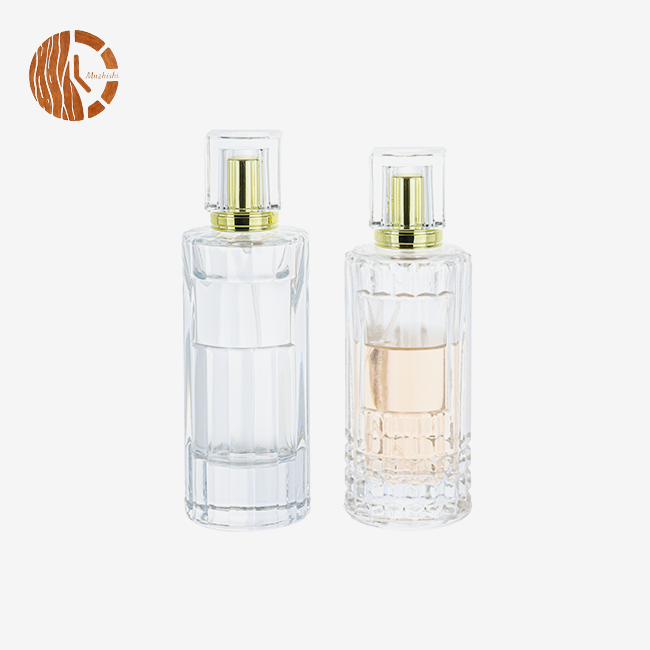Thick Bottom 100ml Clear Glass Perfume Bottle
